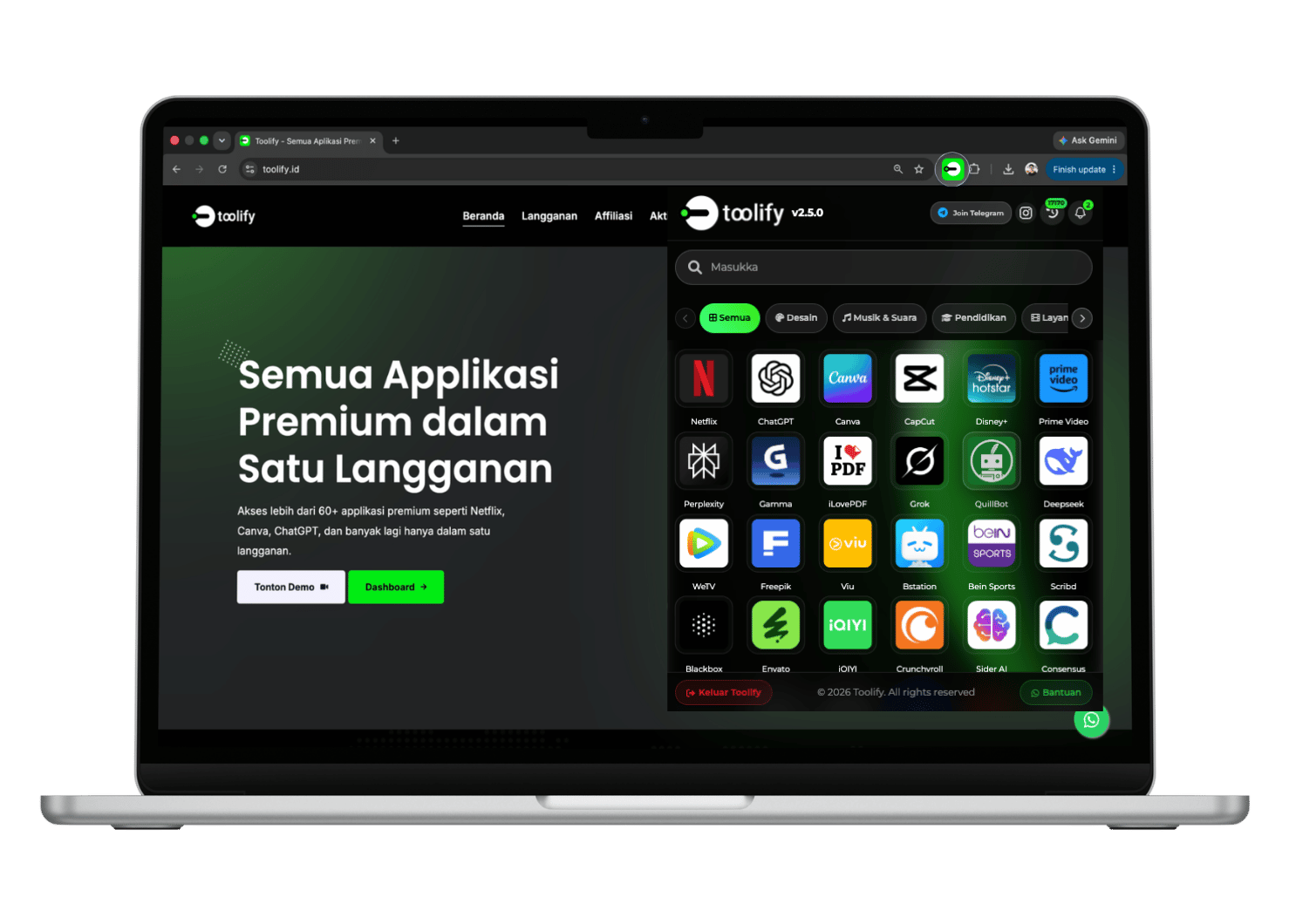 Akses Aplikasi Premium Murah